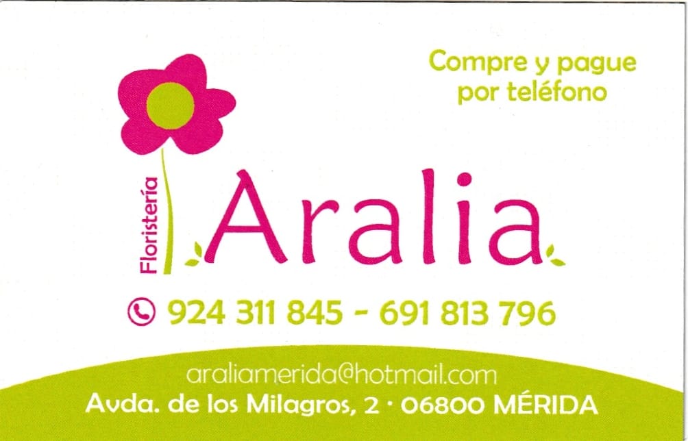 Floristería Aralia